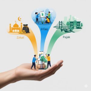 Perbedaan Zakat, Infaq, Pajak
