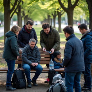 membantu orang lain dengan waktu dan tenaga