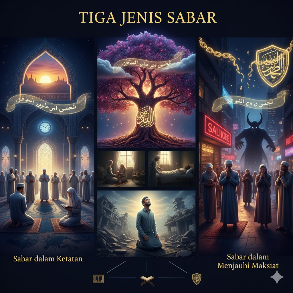 Tiga Jenis Sabar
