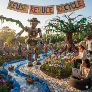 Daur Ulang Kreatif (Upcycling): Seni Mengubah Sampah Biasa Menjadi Karya Bernilai
