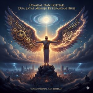 Tawakal dan Ikhtiar: Dua Sayap Menuju Ketenangan Hidup