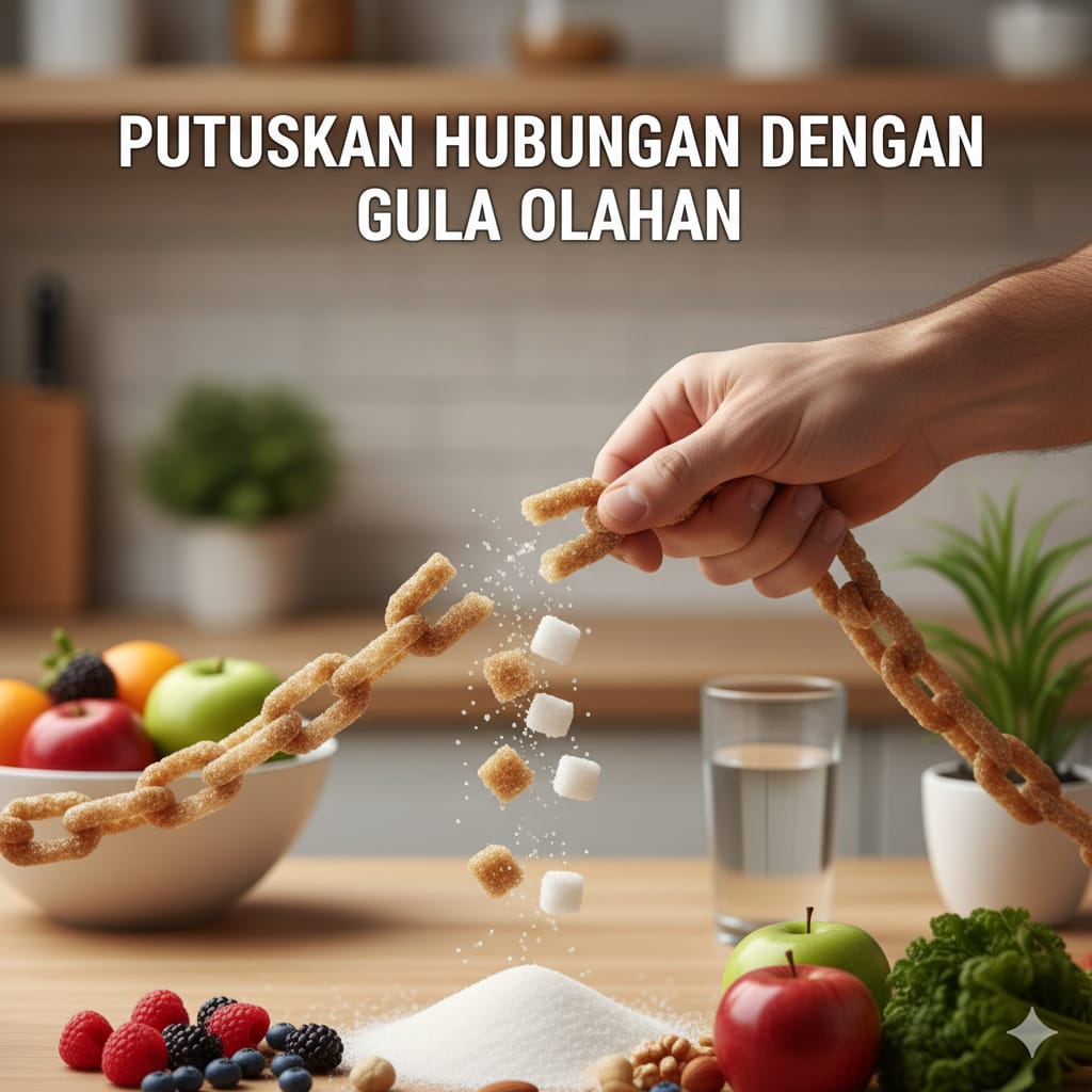 Putus Hubungan dengan Gula Olahan: Saatnya Berhenti, Jangan Cuma Mengurangi