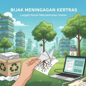 Bijak Menggunakan Kertas: Langkah Kecil Menyelamatkan Hutan dan Mengurangi Sampah