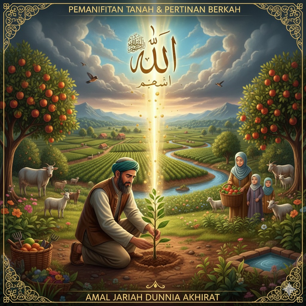 Pemanfaatan Tanah dan Pertanian Berkah: Merawat Bumi, Menuai Kebaikan Dunia Akhirat
