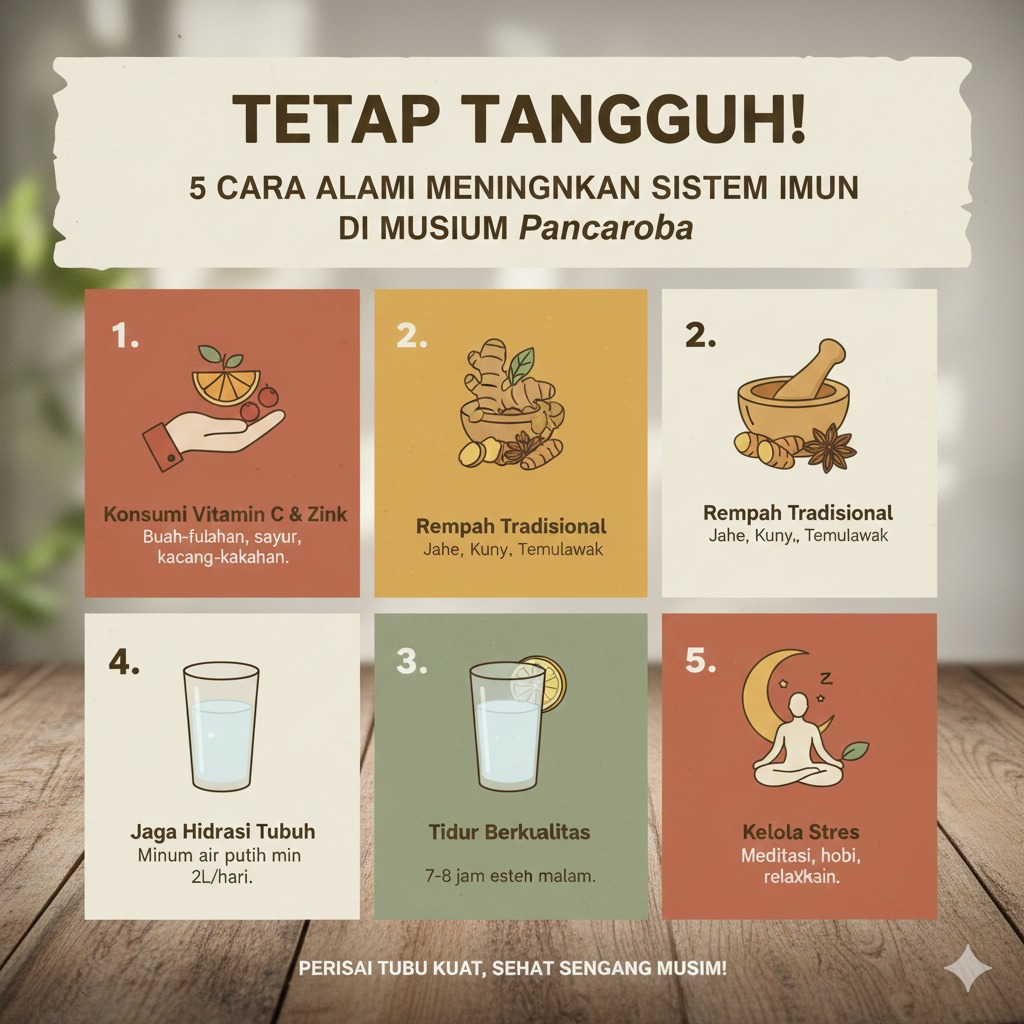 Tetap Tangguh! 5 Cara Alami Meningkatkan Sistem Imun di Musim Pancaroba