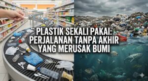 Plastik Sekali Pakai: Perjalanan Tanpa Akhir yang Merusak Bumi