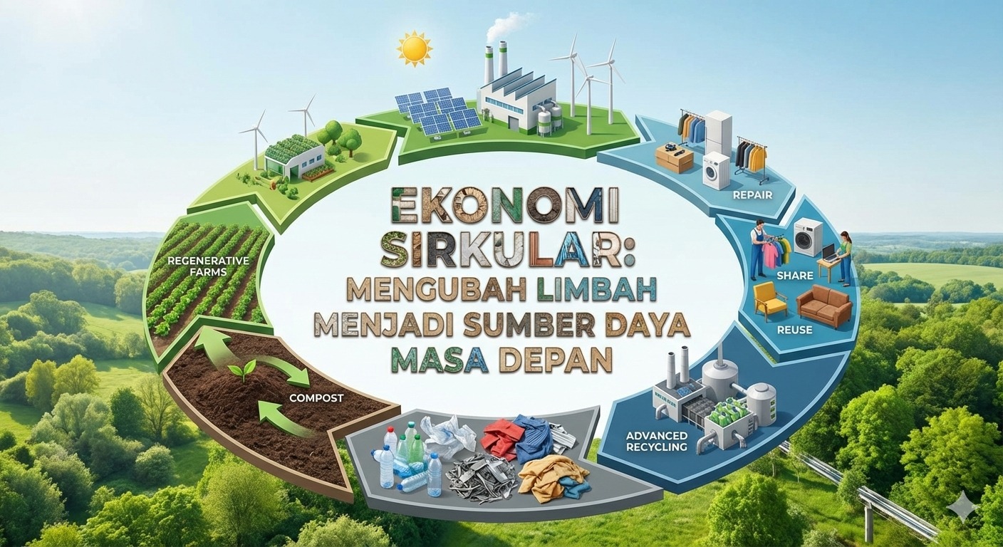 Ekonomi Sirkular: Mengubah Limbah Menjadi Sumber Daya Masa Depan