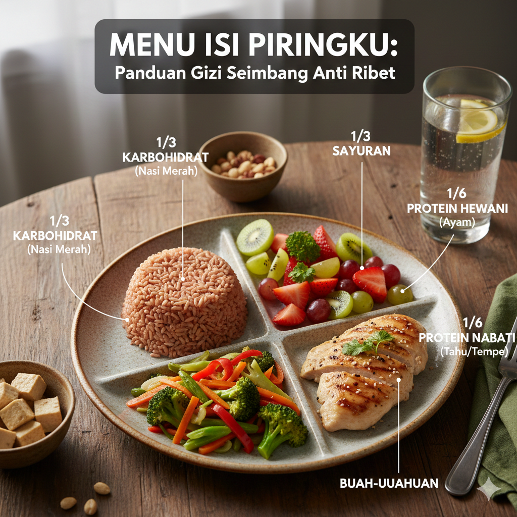 Menu Isi Piringku: Panduan Gizi Seimbang Anti Ribet