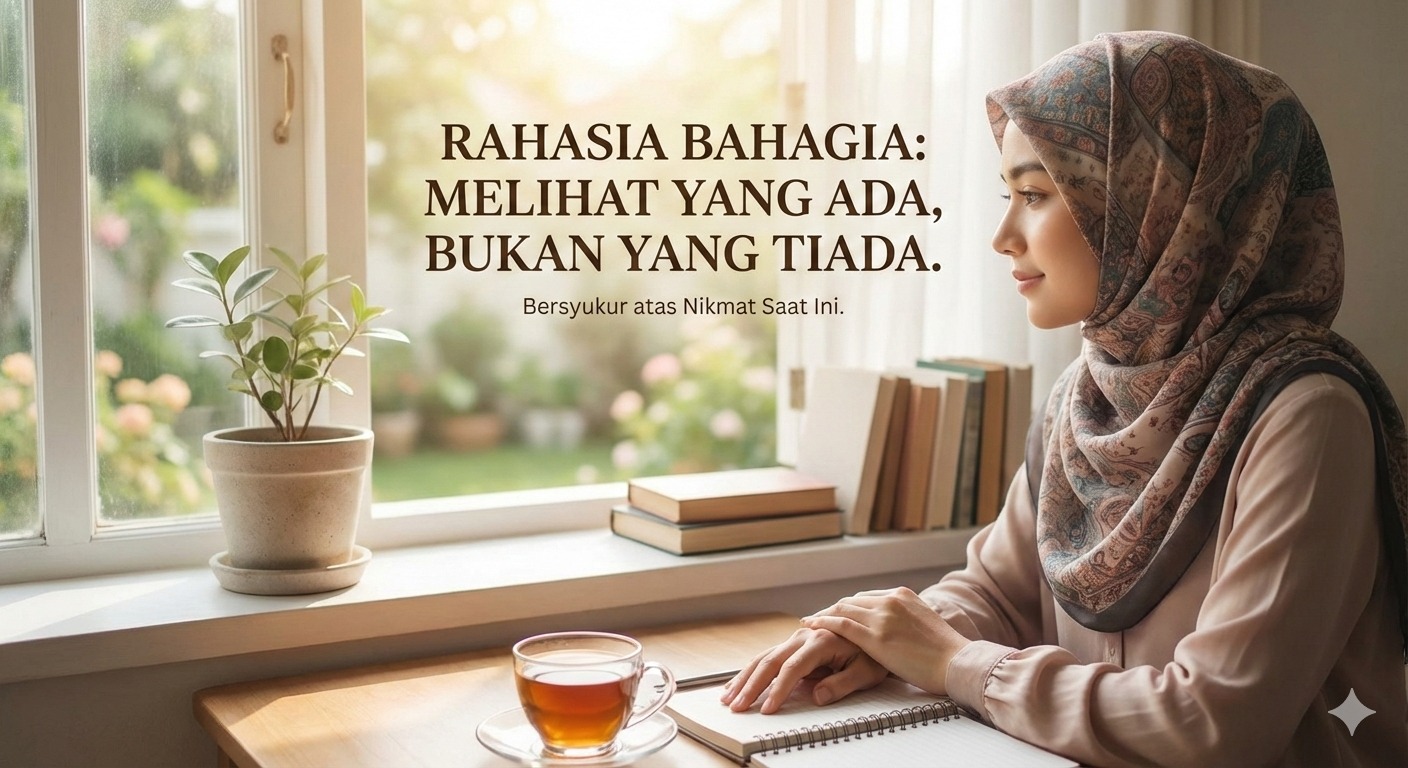 Rahasia Bahagia: Melihat yang Ada, Bukan yang Tiada